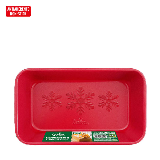 Decora Red Celebration Loaf Pan