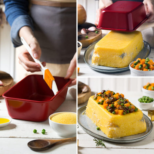 Decora Red Celebration Loaf Pan