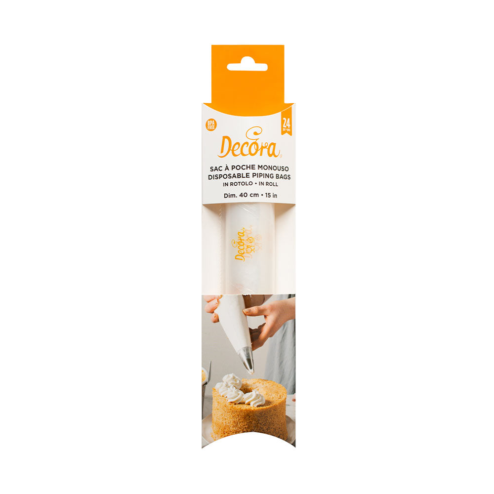 Decora Disposable Piping Bags pk/24