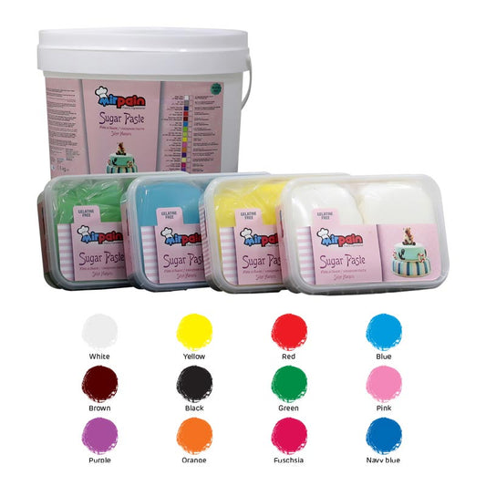 Mirpain Sugar Paste 1kg - White