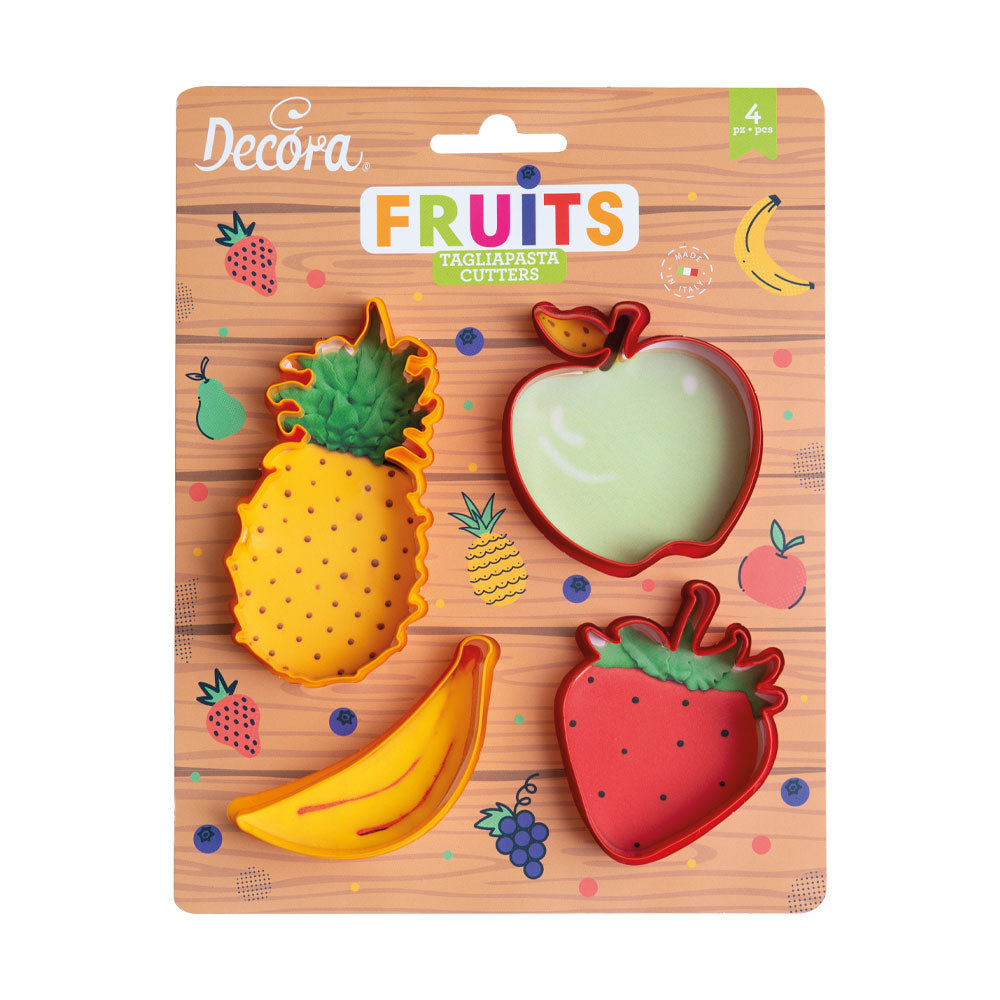 Decora Fruit Cookie Cutters