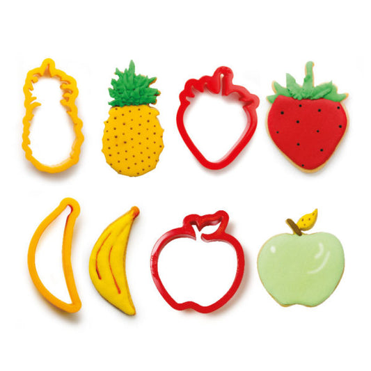Decora Fruit Cookie Cutters