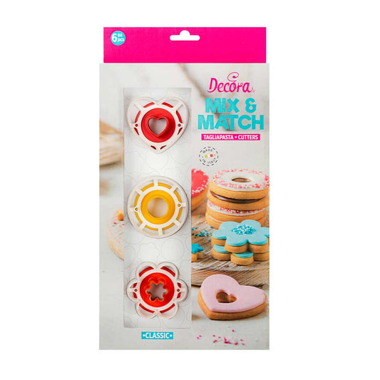Decora Classic Mix & Match Cookie Cutters