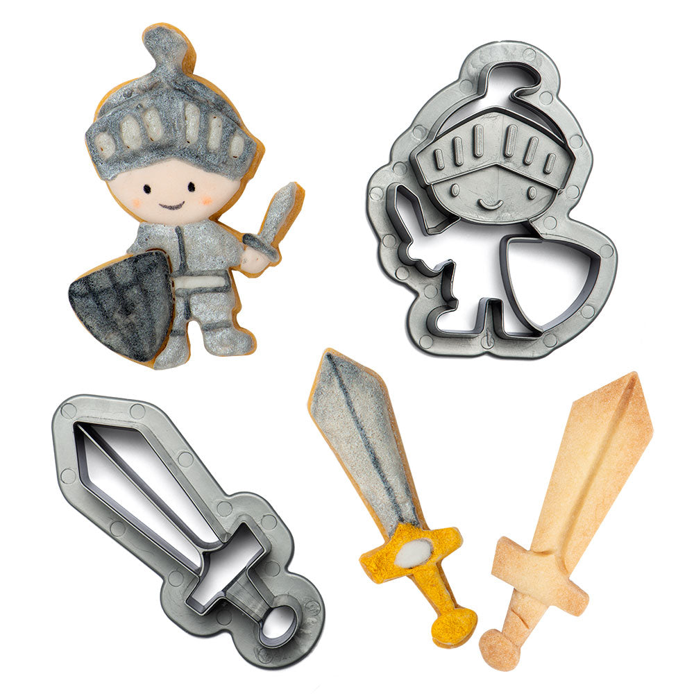 Decora Knight Cookie Cutters
