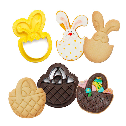 Decora Basket & Bunny Cookie Cutters