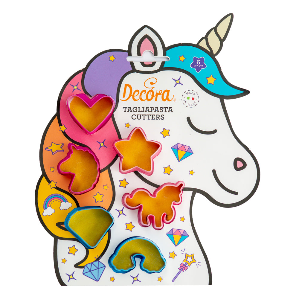 Decora Unicorn Mini Cookie Cutters