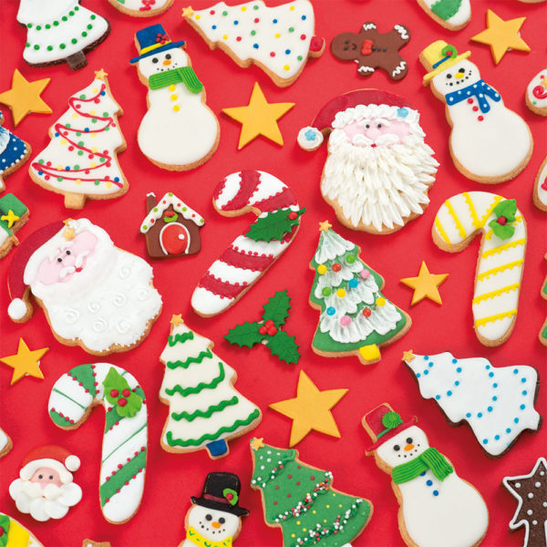 Decora Christmas Tree & Snowman Cookie Cutters
