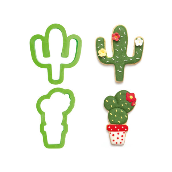 Decora Cactus Cookie Cutters
