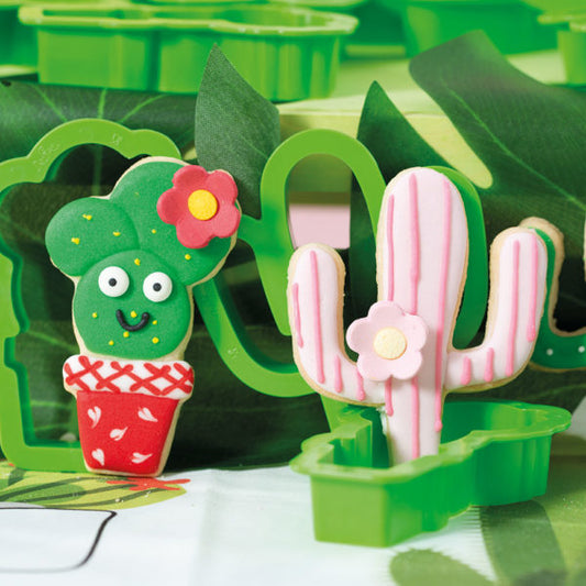 Decora Cactus Cookie Cutters