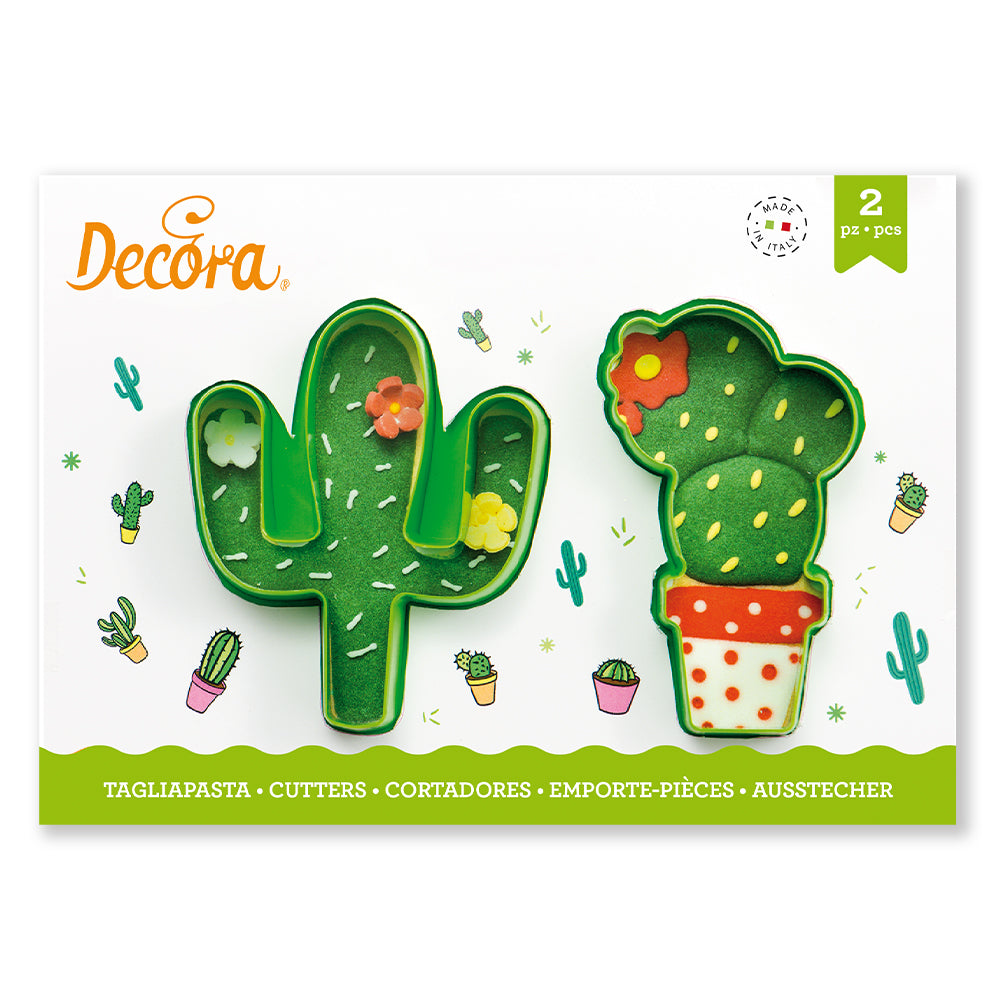Decora Cactus Cookie Cutters