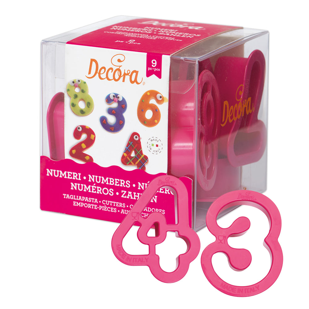Decora Numbers Cutters
