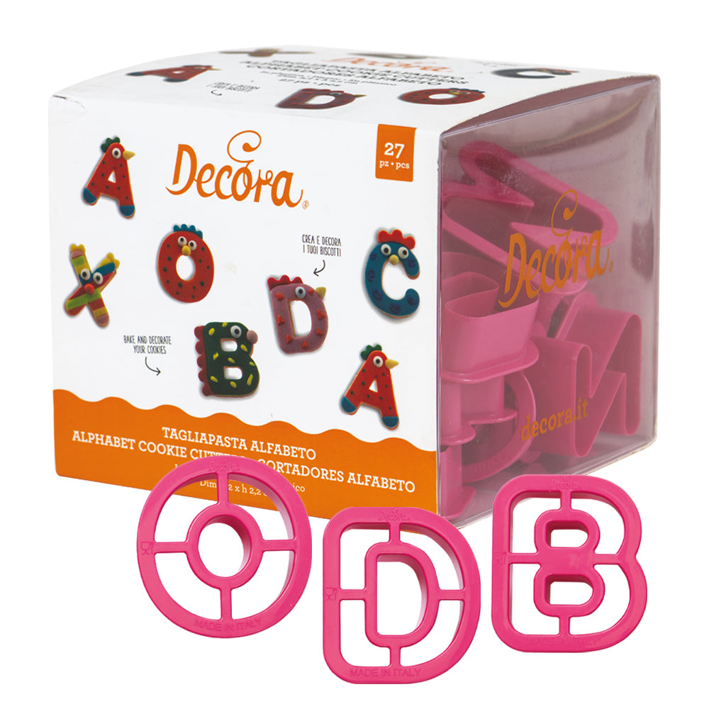 Decora Alphabet Cutters