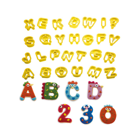 Decora Small Letters & Numbers Cutters