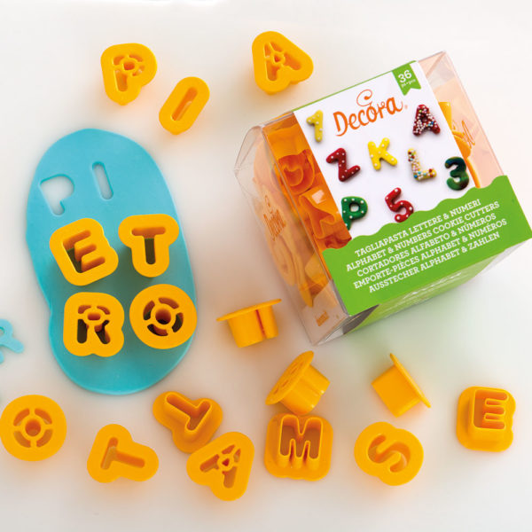 Decora Small Letters & Numbers Cutters