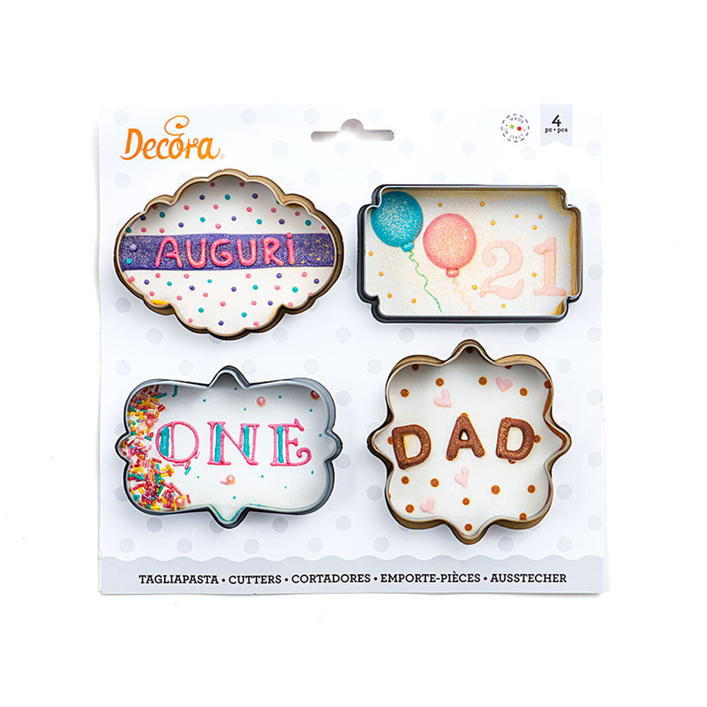 Decora Frames Cookie Cutters