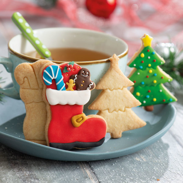 Decora Christmas Tree & Boot Cookie Cutters