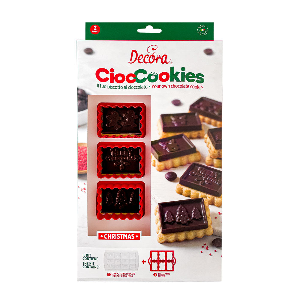 Decora Christmas Chocolate Cookie Cutters