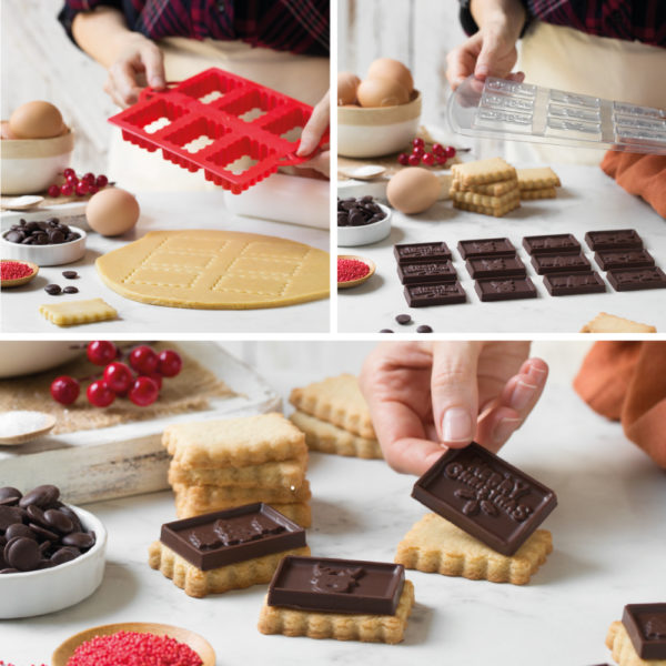 Decora Christmas Chocolate Cookie Cutters