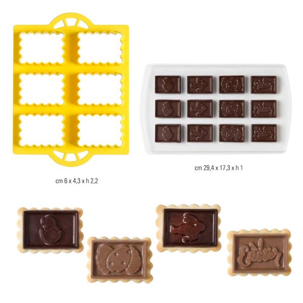 Decora Easter Chocolate Cookie Cutter Set