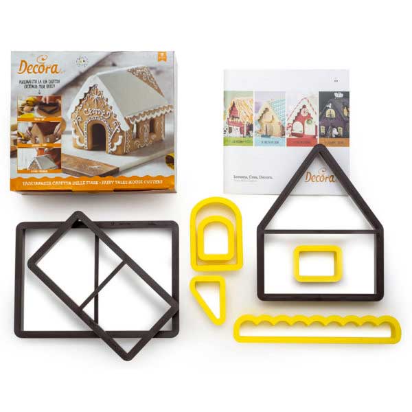 Decora Gingerbread House Cutters