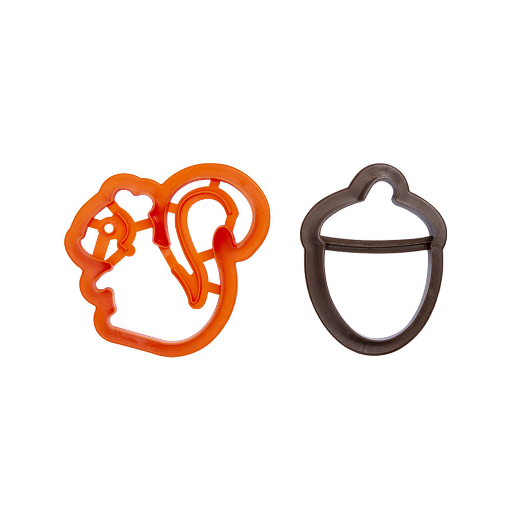 Decora Squirrel & Acorn Cookie Cutters