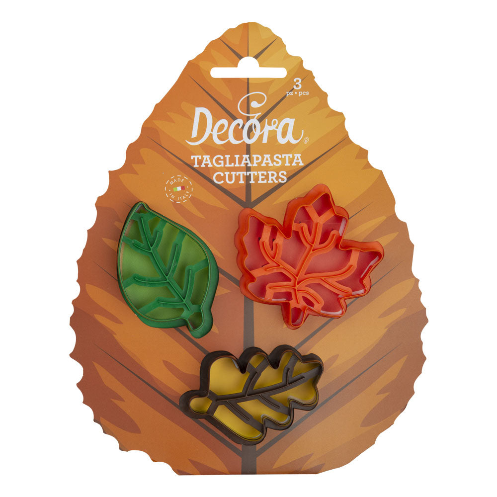Decora Autumn Leaf Cookie Cutters