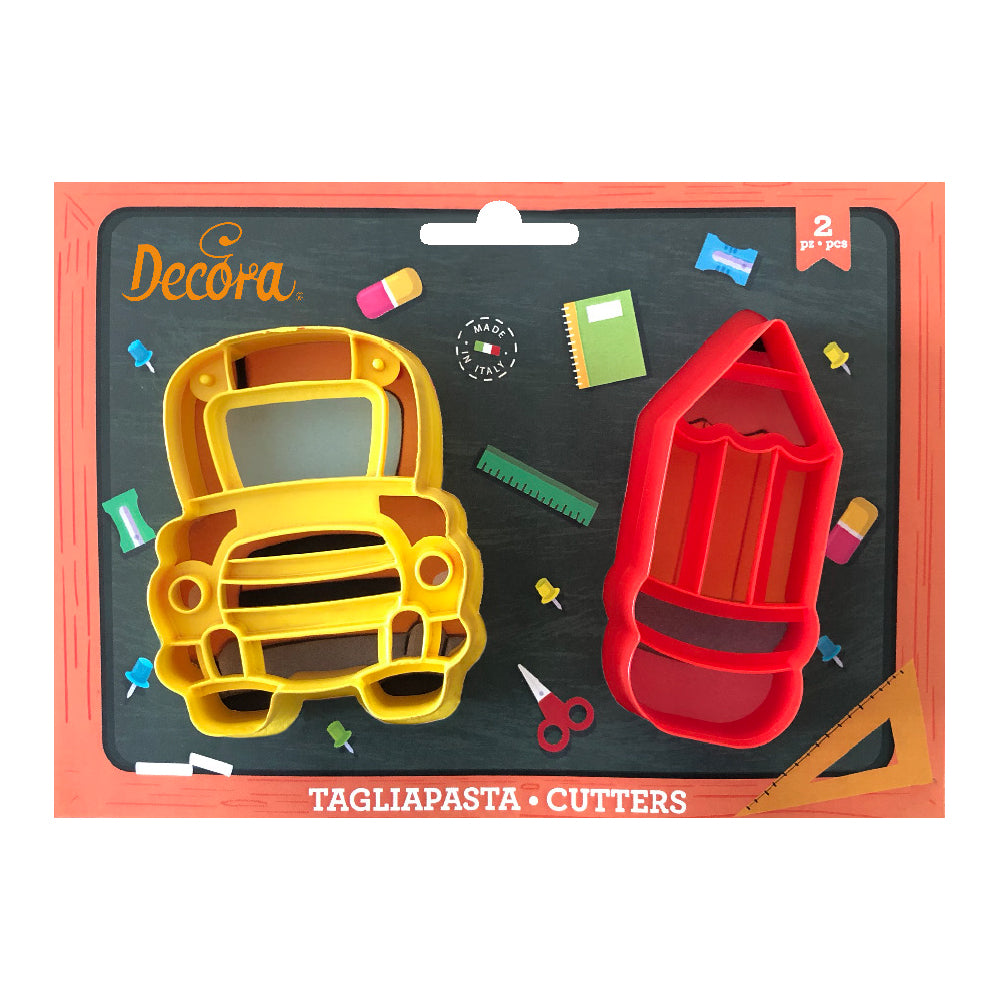 Decora Back to School Cookie Cutters