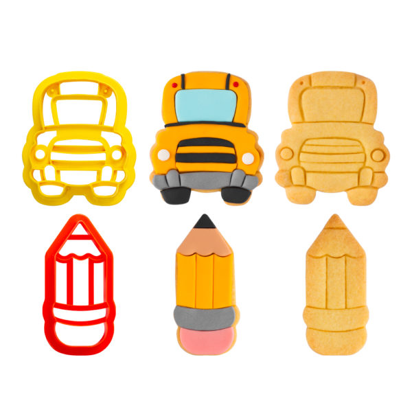 Decora Back to School Cookie Cutters