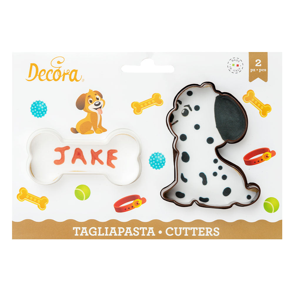 Decora Dog & Bone Cookie Cutters