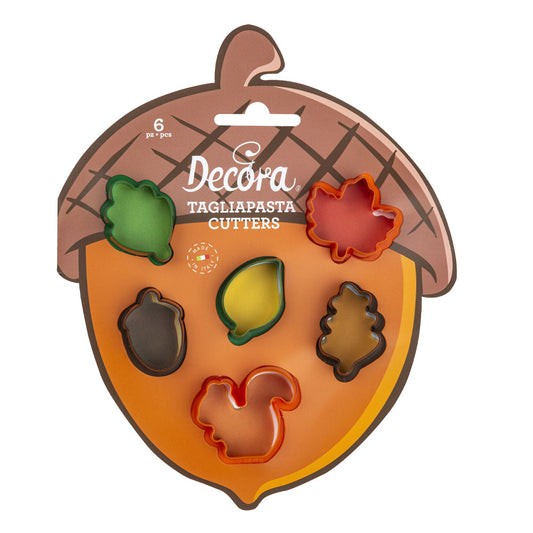 Decora Autumn Mini Cookie Cutters