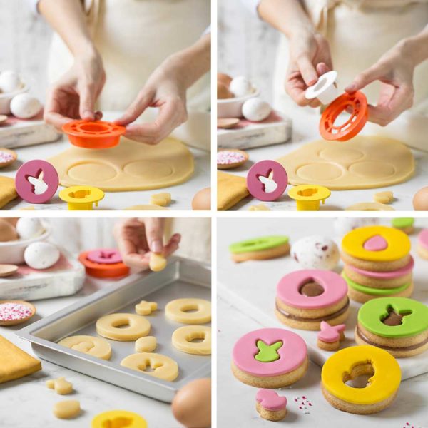 Decora Easter Mix & Match Cookie Cutter Set