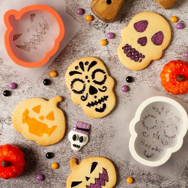 Decora Halloween Monsters Cookie Cutter and Stencil