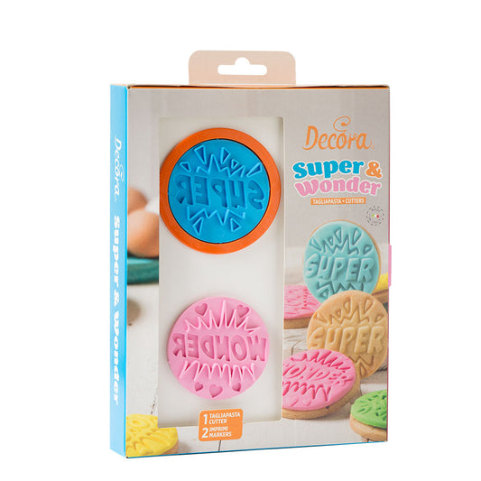 Decora Super Wonder Cookie Cutters & Stamps