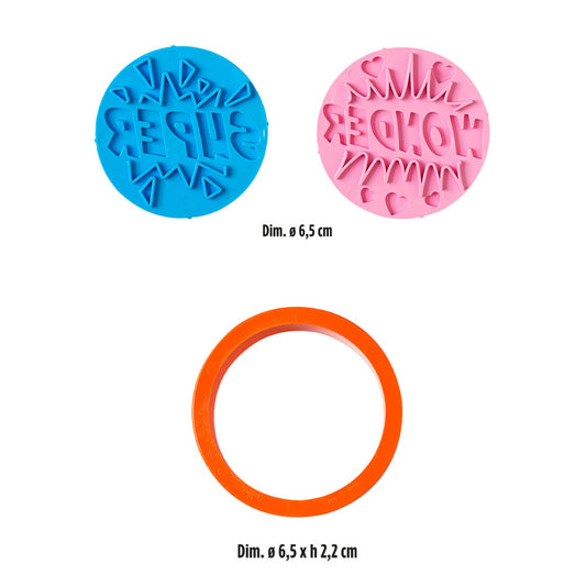 Decora Super Wonder Cookie Cutters & Stamps