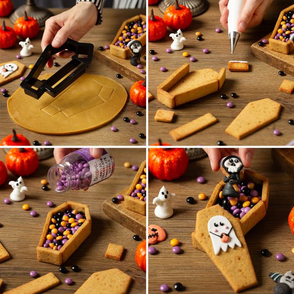 Decora 3D Coffin Cookie Cutter