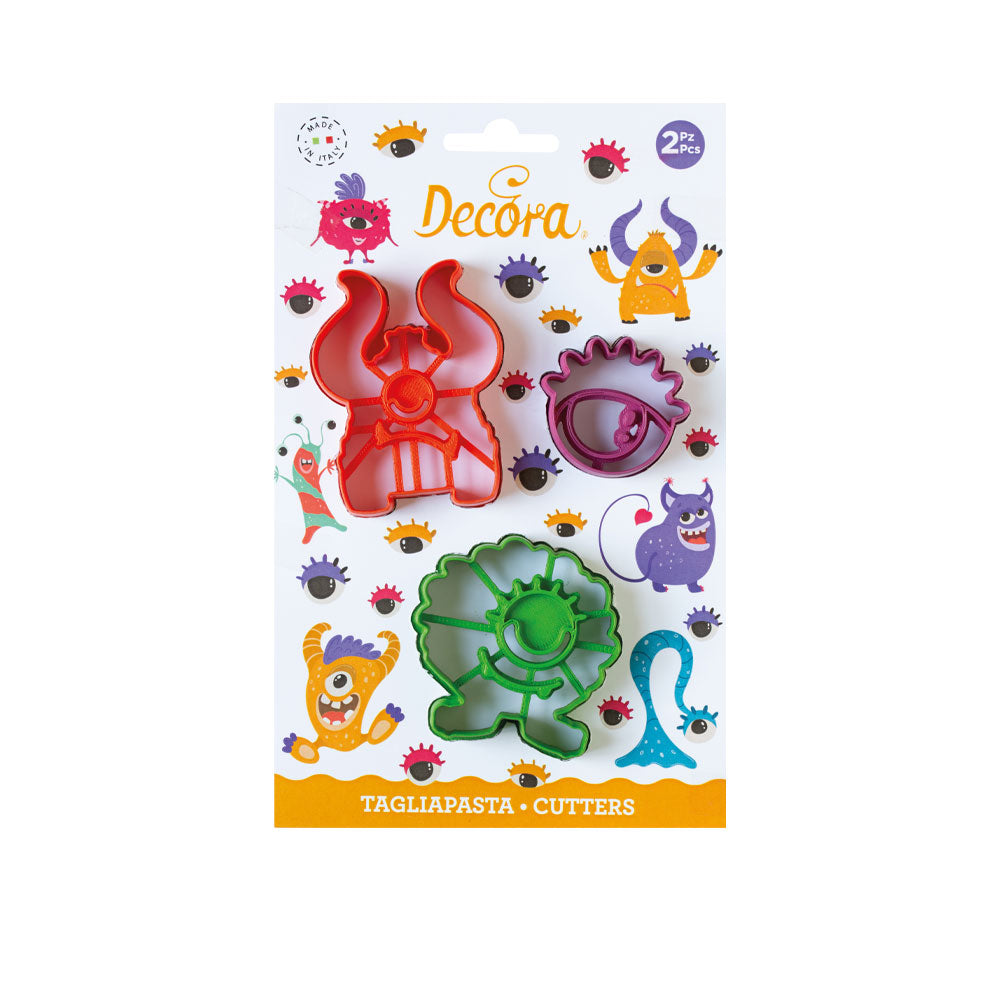 Decora Monsters Cookie Cutters