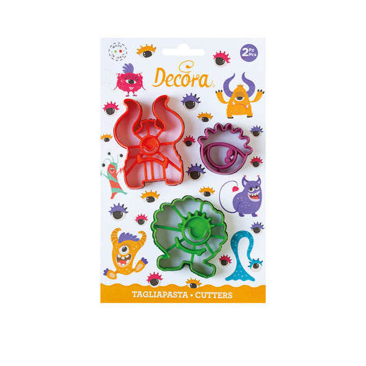 Decora Monsters Cookie Cutters