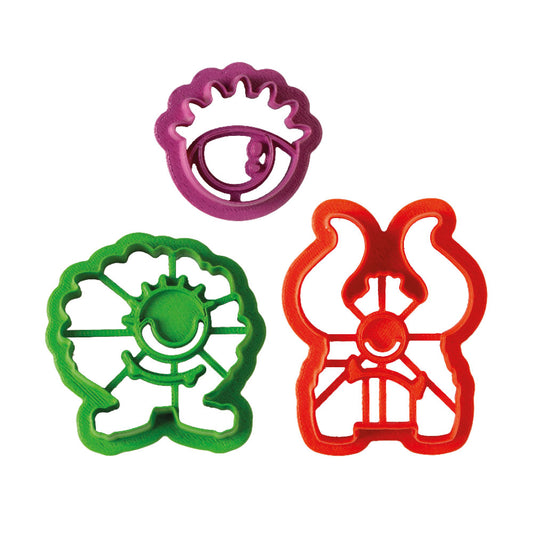 Decora Monsters Cookie Cutters