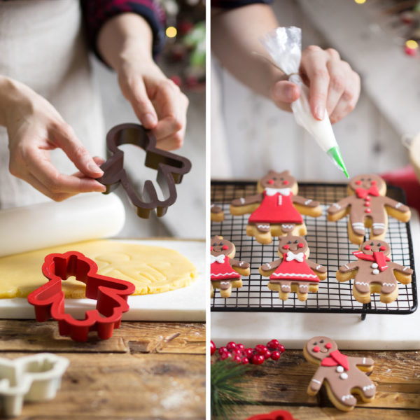 Decora Gingerbread Family Cookie Cutters