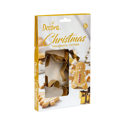 Decora Christmas Fantasy Cookie Cutters Set