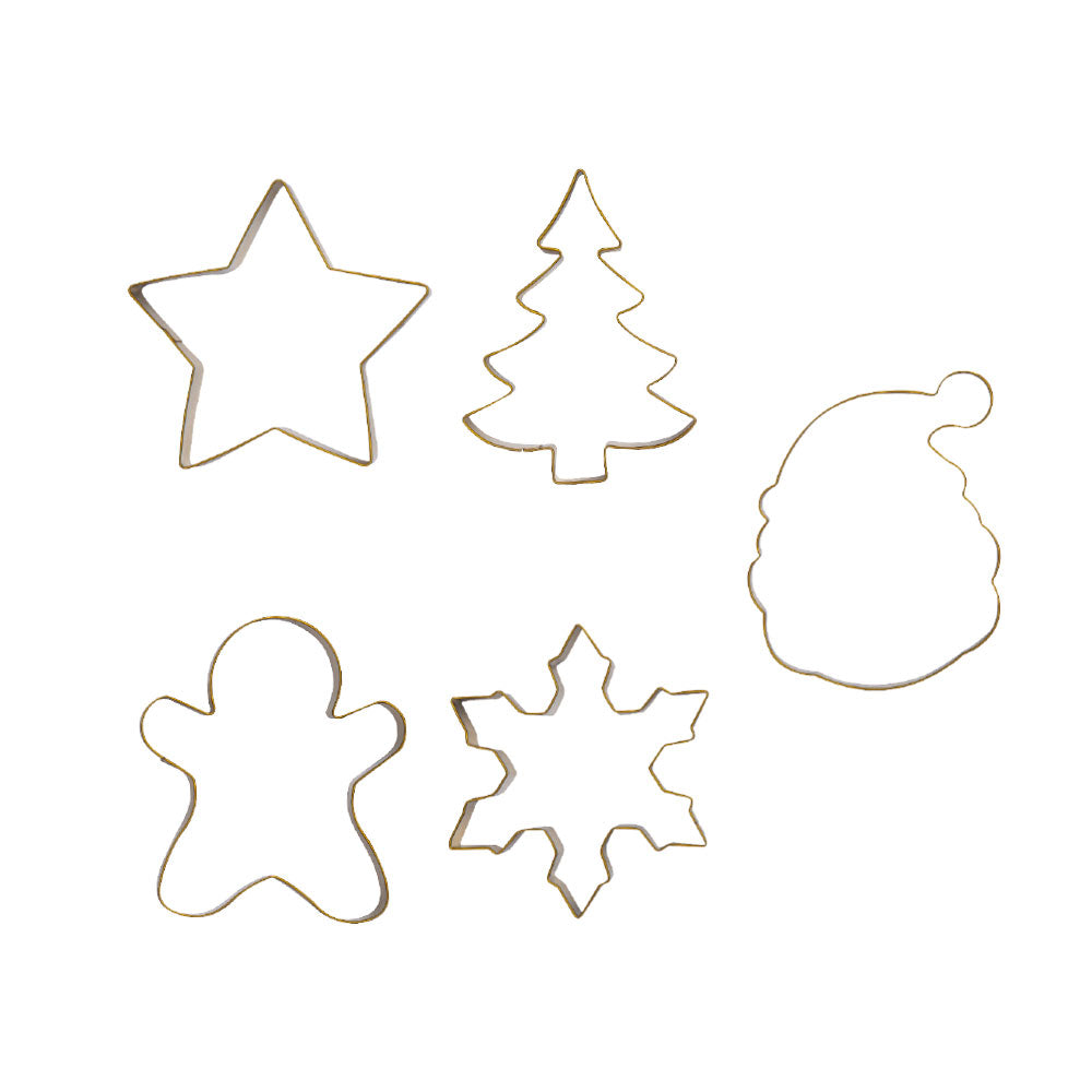 Decora Christmas Fantasy Cookie Cutters Set