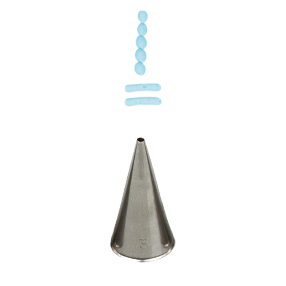 Decora Piping Tip Round 3