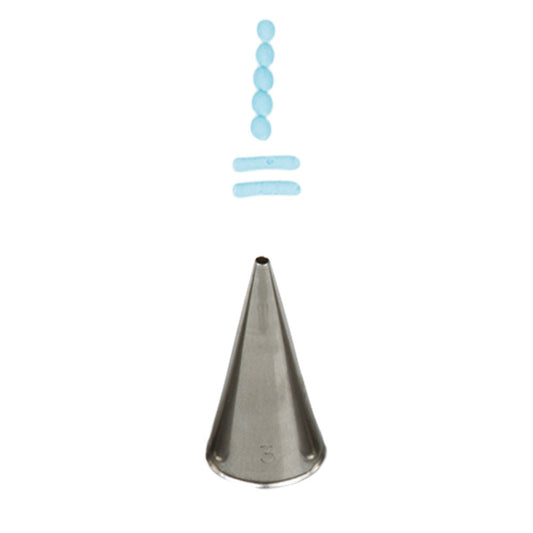 Decora Piping Tip Round 3