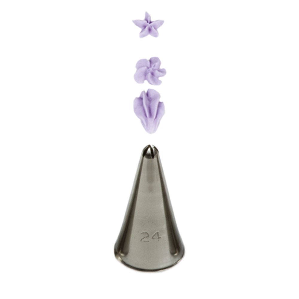 Decora Piping Tip Closed Star 24