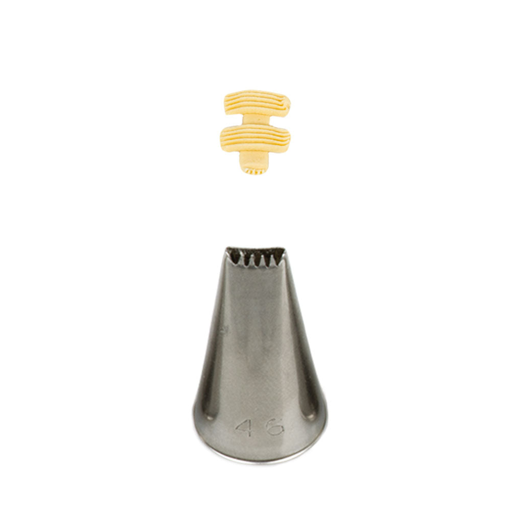 Decora Piping Tip Basketweave 46
