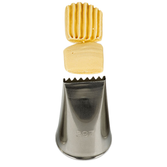 Decora Piping Tip Basketweave 897 2D