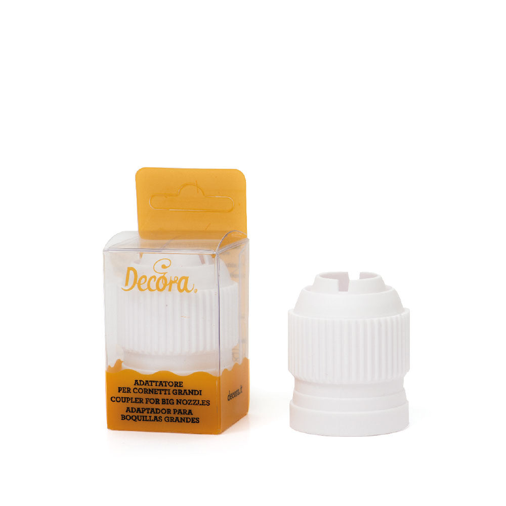 Decora Coupler for Large Piping Tips