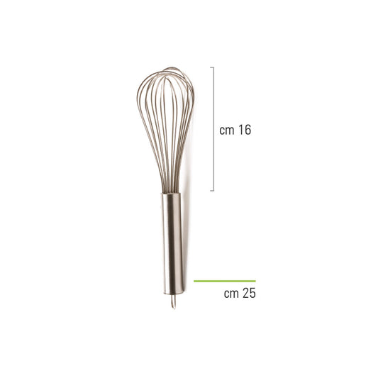 Decora Steel Whisk 25cm