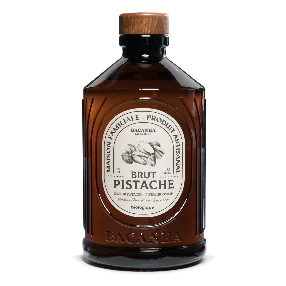 Bacanha Raw Pistachio Syrup - 400ml