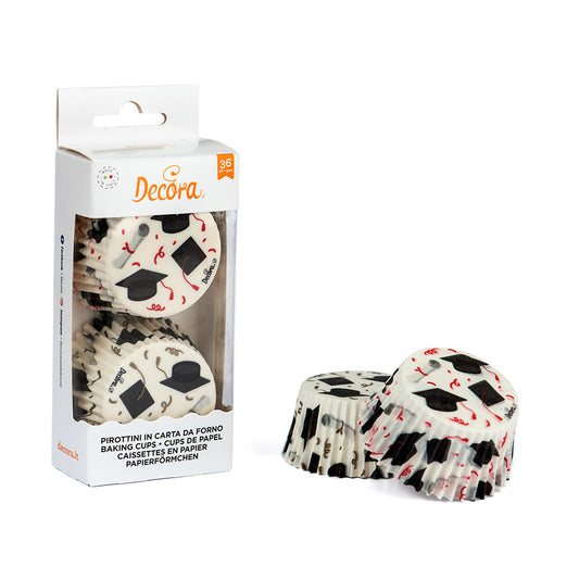 Decora Graduation Cupcake Liners